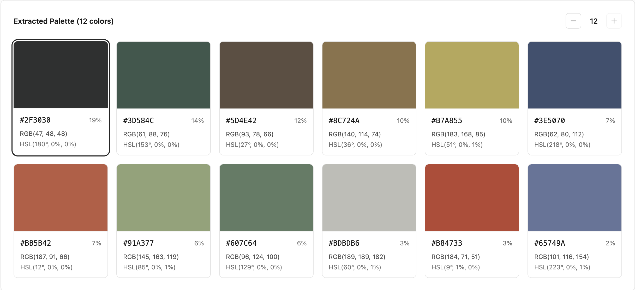 Smart Color Extraction